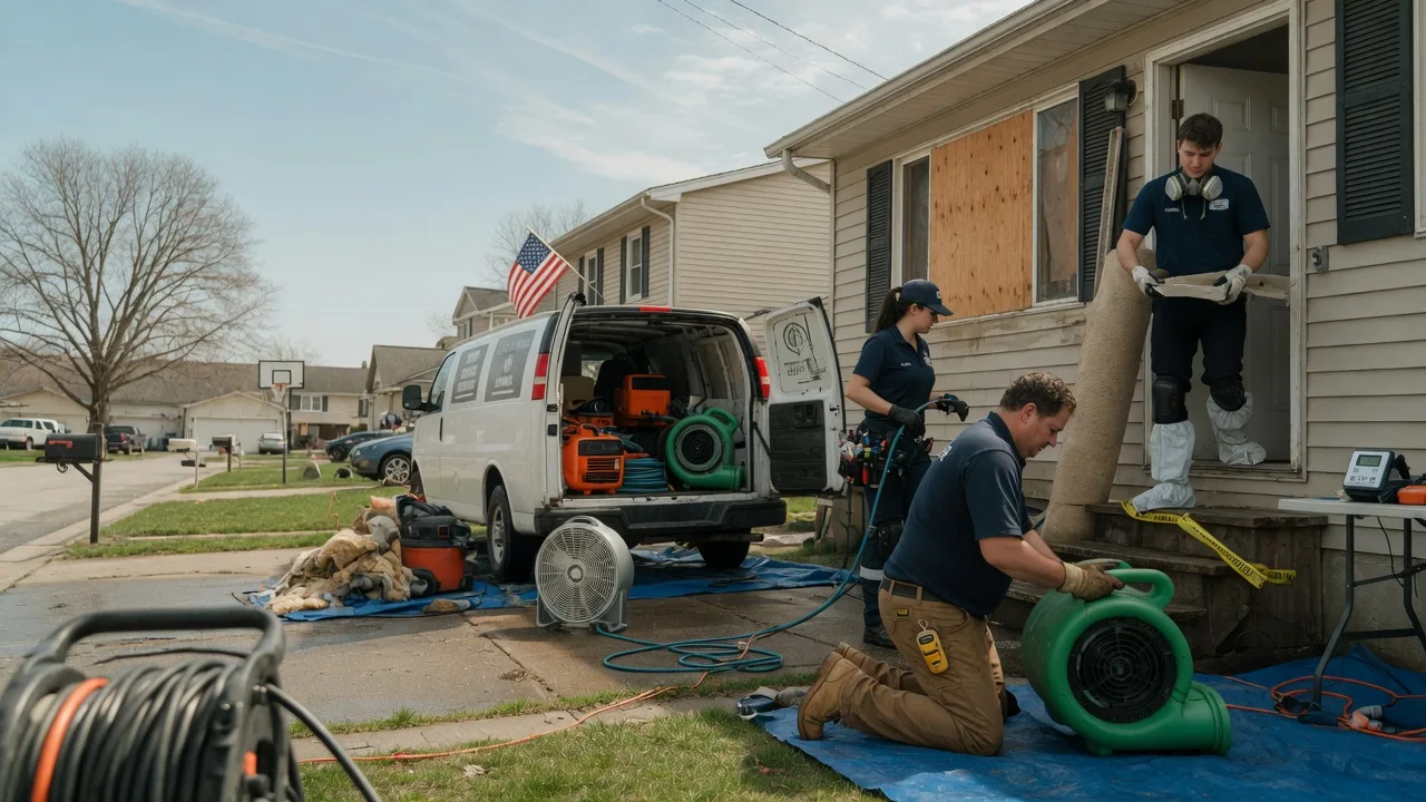 Water Damage Restoration in Jacksonville, OH near me